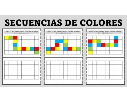 Importancia de las fichas de colores para preescolar 1