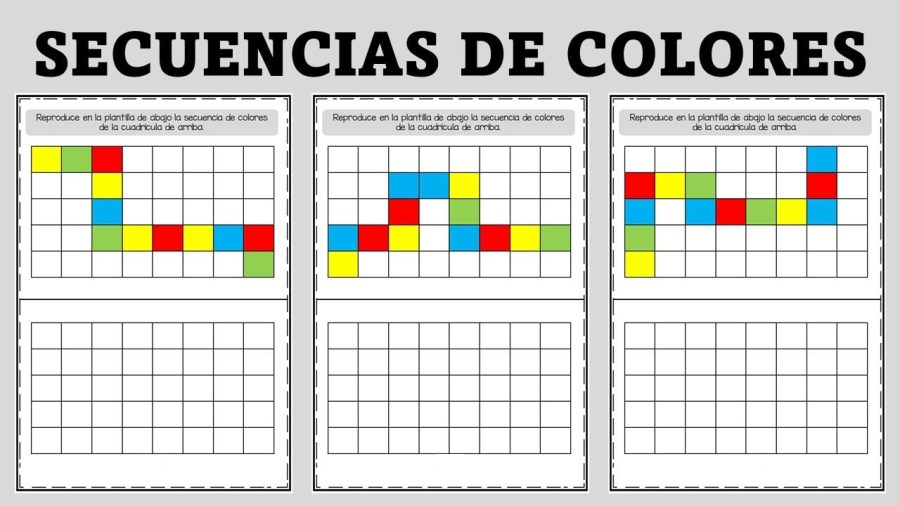 Importancia de las fichas de colores para preescolar 1