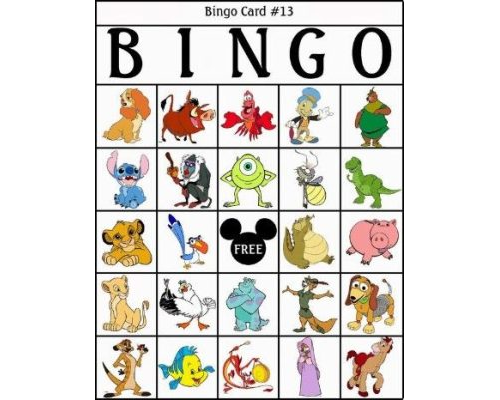 Juegos de bingo y juegos de rol 1