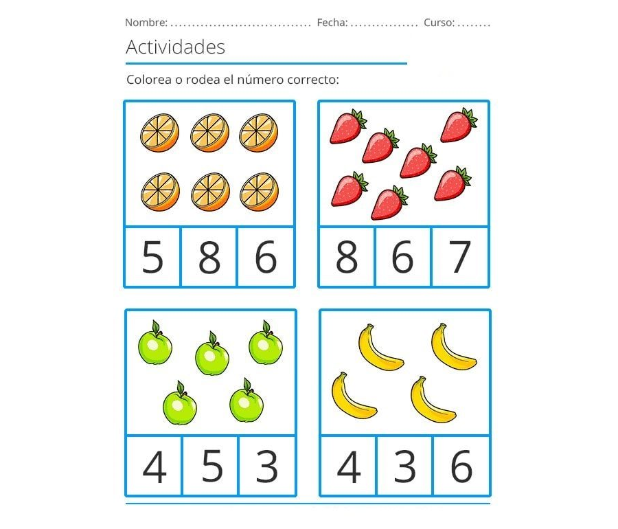 Juegos y actividades interactivas para practicar las habilidades numéricas 1