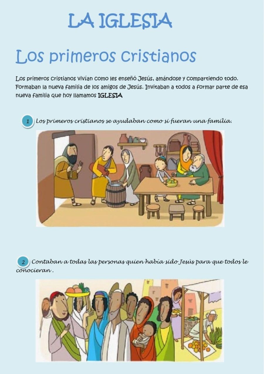 La iglesia y la comunidad cristiana 1