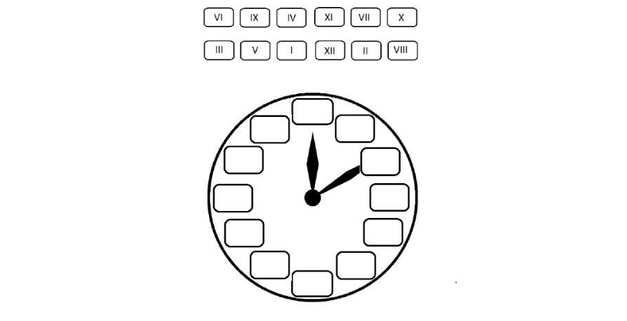 Numeración romana en relojes y cronogramas 3