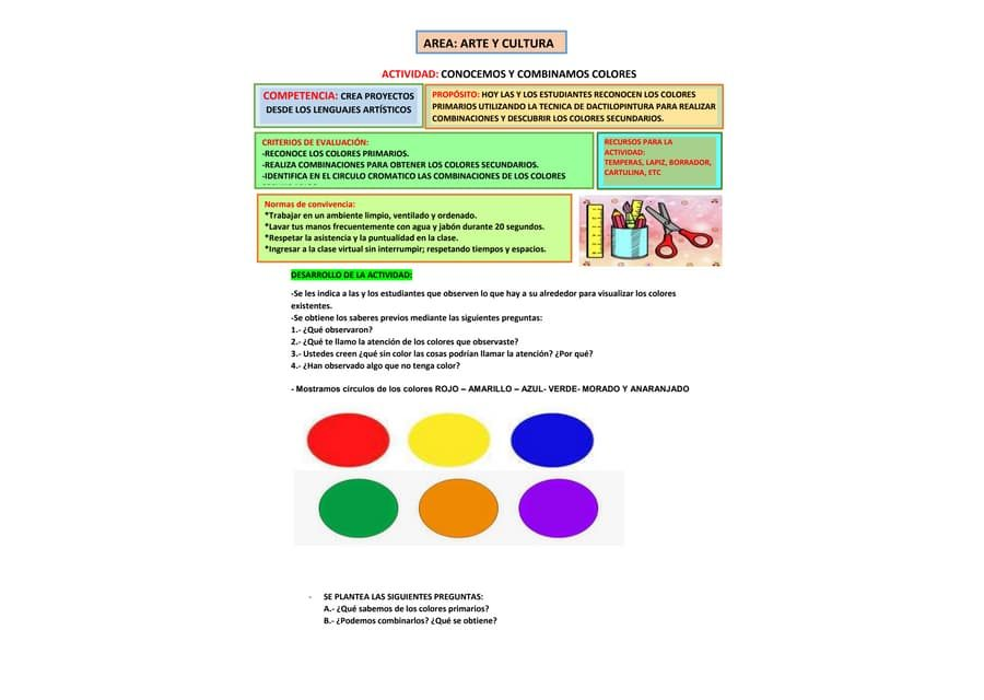 Relación entre los colores primarios y el desarrollo visual infantil 3