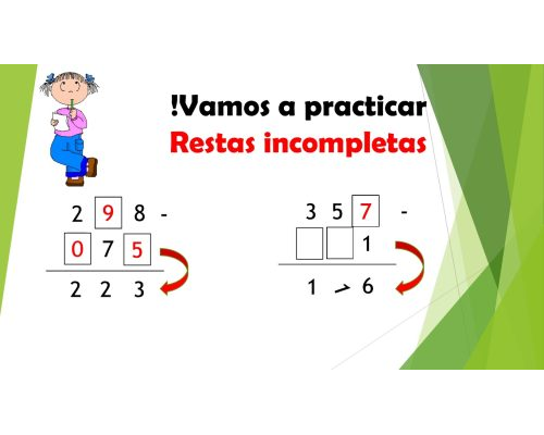 Sumando y restando ejercicios de cálculo con números de tres cifras 2
