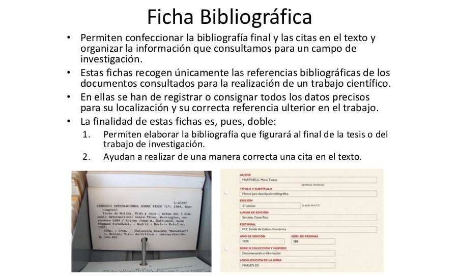 Usos y aplicaciones de las fichas bibliográficas de colores 2