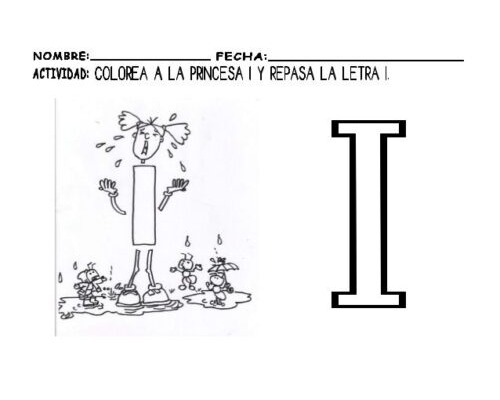 Fichas de la I mayúscula 2