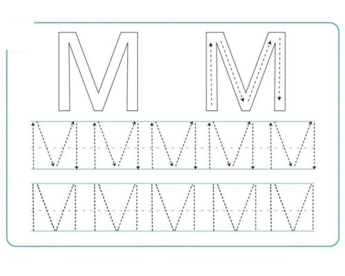 Fichas de la M mayúscula 2