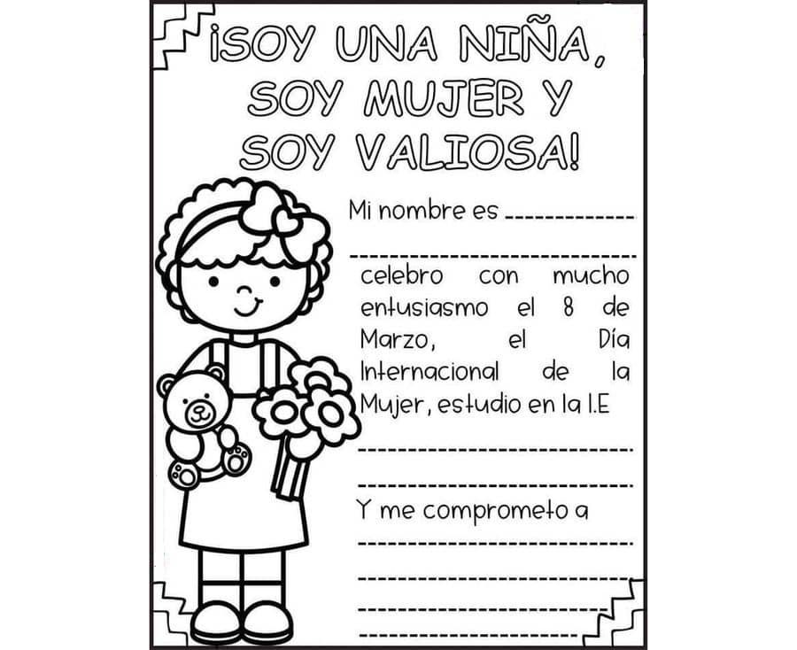 Fichas de escritura creativa sobre el Día de la Mujer 2