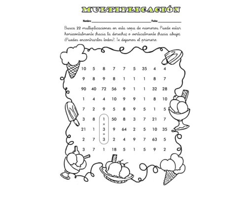 Juegos y actividades prácticas sumas 3