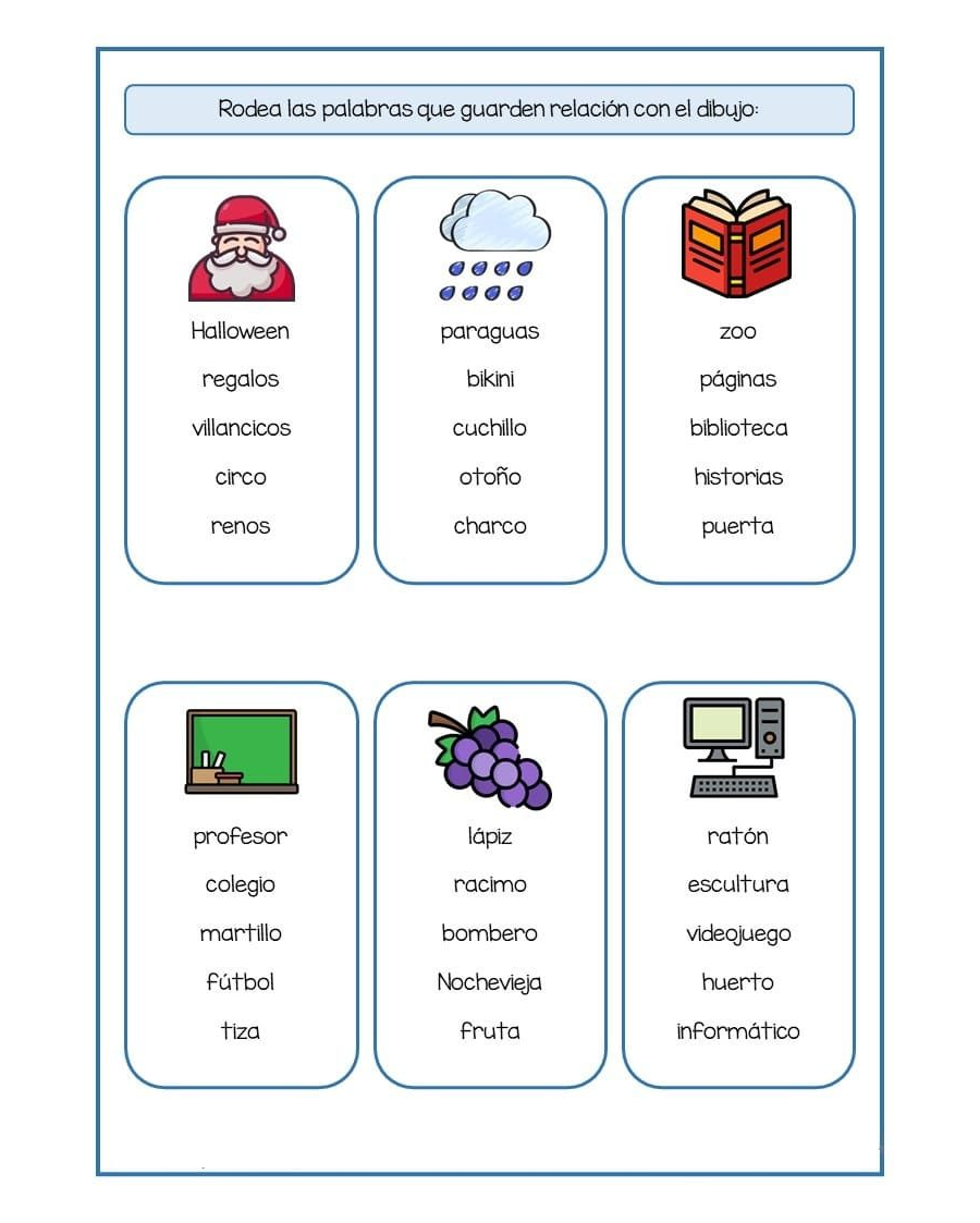 Descarga gratuita de fichas de lectura 3 primaria 1