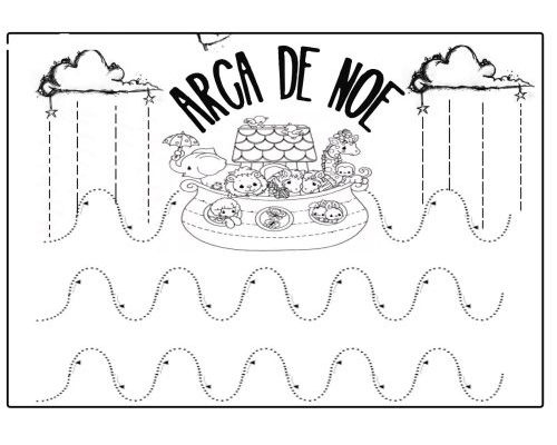 Fichas del arca de Noé para imprimir 2