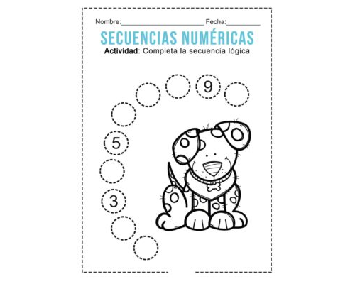 Fichas de series numéricas y patrones 2