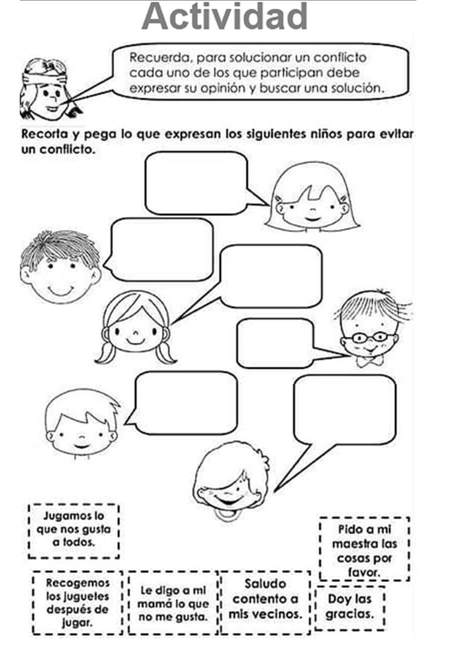 Fichas Igualdad de Genero infantil Graficas 3