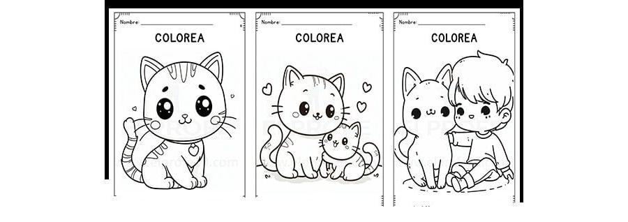Fichas de gatos para estudiar 3