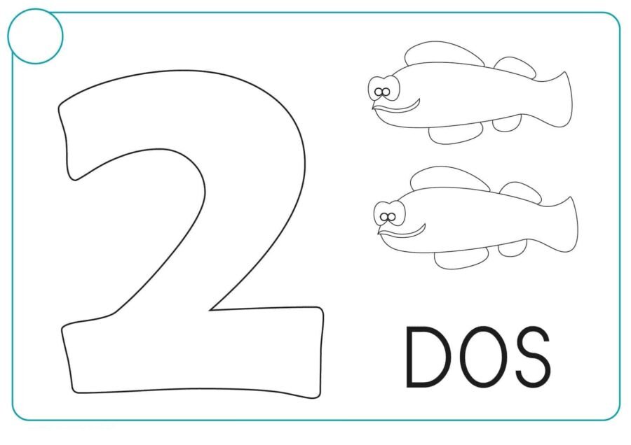 Actividades prácticas para aprender con fichas de número 2 2