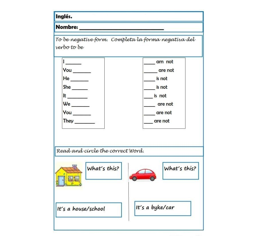 Refuerzo de vocabulario y gramática 2
