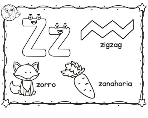 Fichas de la Z para imprimir 2