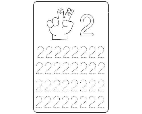 Juegos en línea para el aprendizaje del número 2 1