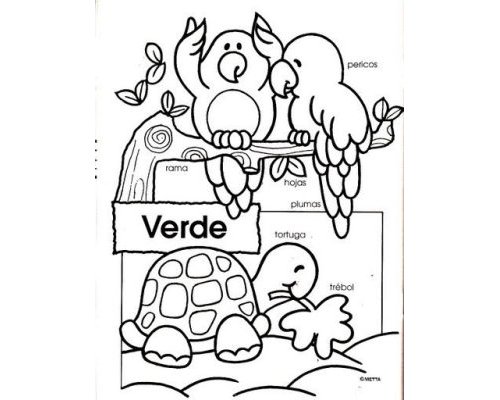 Actividades para enseñar el color verde a niños de educación infantil 3