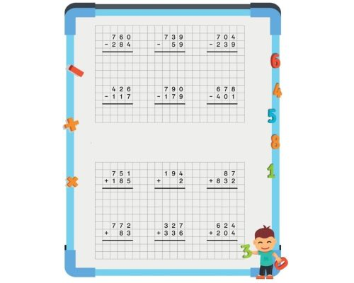 Actividades de matemáticas y operaciones básicas 1