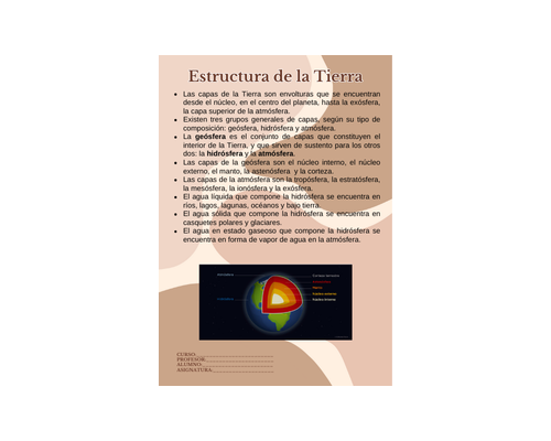 Fichas de color marrón para estudiar 1