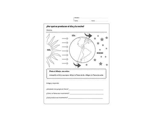 Fichas de colores para ciencias naturales y ciencias sociales 1