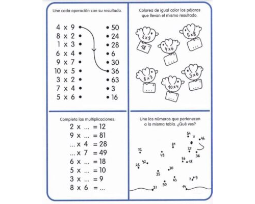 Actividades de repaso en 2º de Primaria 3
