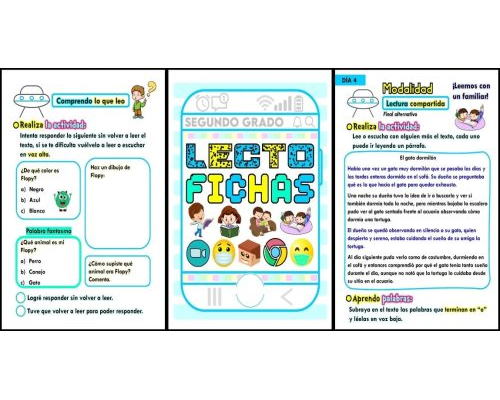Fichas de repaso 2 primaria para la lectoescritura 3