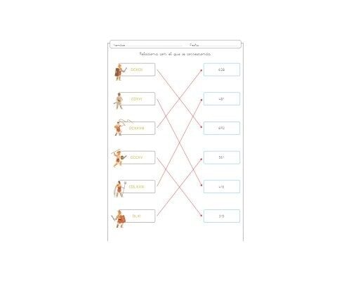 Sumar, restar y operar con números romanos 3