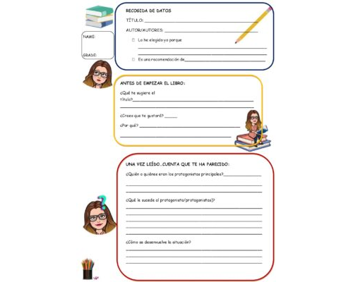 Relación entre temas y ficha de lectura 2