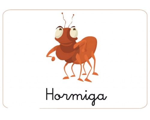Fichas de hormigas para imprimir 2