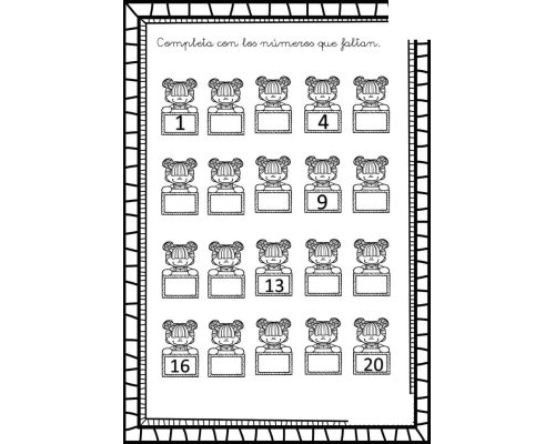 Mejora de habilidades numéricas y patrones 3
