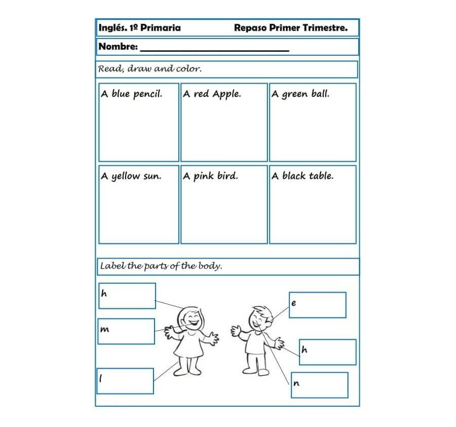 Fichas para desarrollar la competencia lingüística en inglés 3
