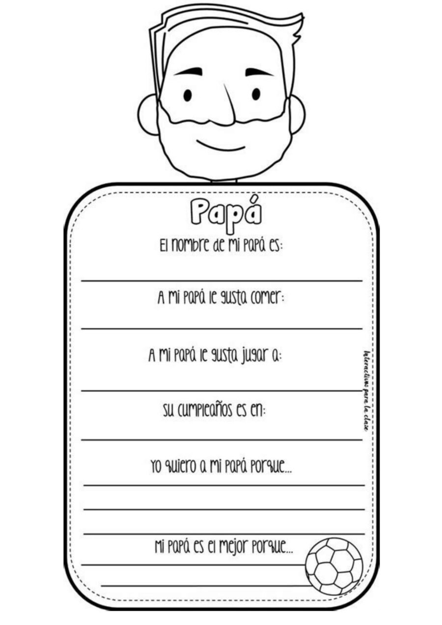 Ficha Día del Padre Recursos 1