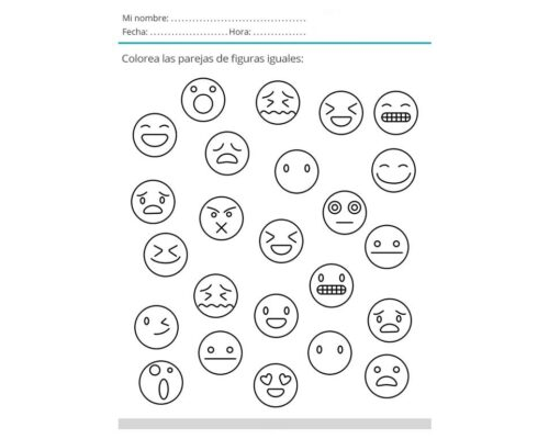 Actividades de Atención y Concentración 2