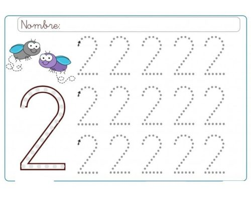 Juegos en línea para el aprendizaje del número 2 2