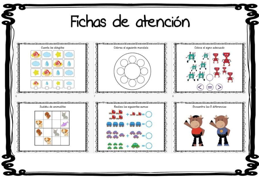 Fichas de repaso para el verano en 1º de primaria 3