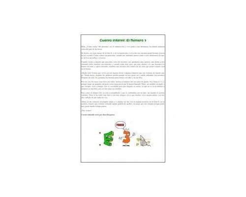 Cuentos infantiles para introducir los números del 1 al 5 1