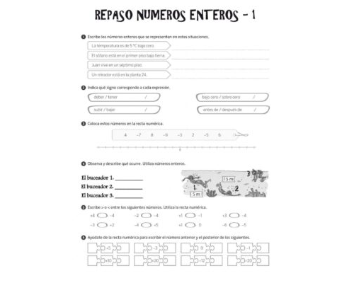 Hojas de ejercicios disponibles y recomendadas 1