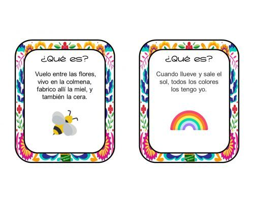 Fichas de naturales como recursos para profesionales de la educación y padres 3