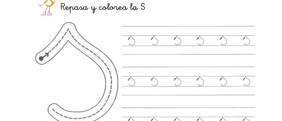 Actividades y ejercicios para practicar la escritura con fichas de caligrafía 2