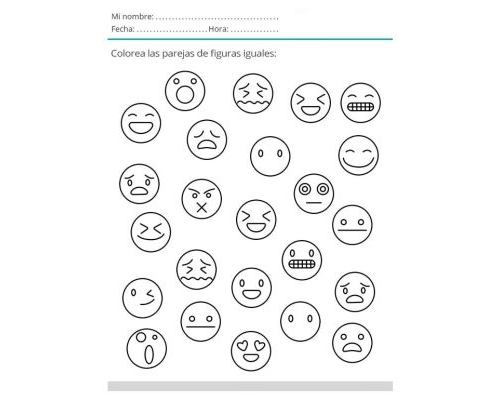 Actividades de Atención y Concentración 2