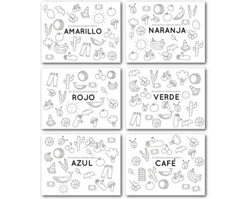 Actividades y ejercicios para aprender los colores primarios 2