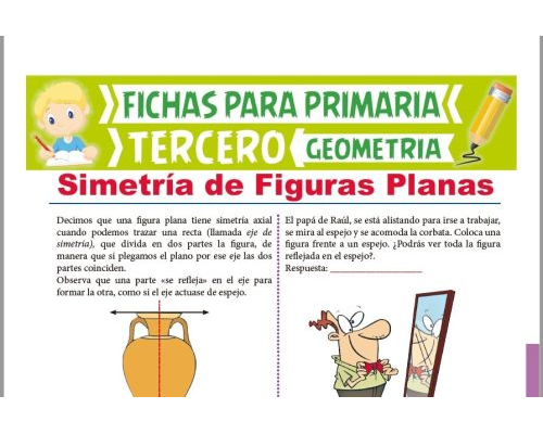 Definición de simetría en figuras planas 1