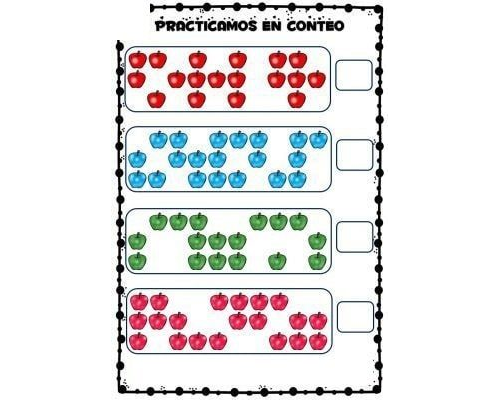 Aprendizaje matemático y juegos de conteo 3