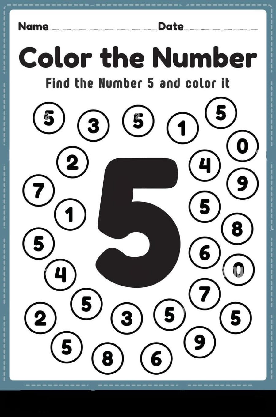 Problemas y operaciones matemáticas con el número 5 3