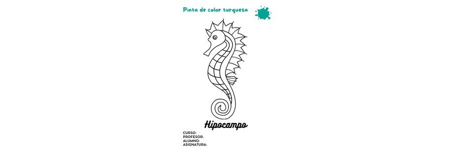 Fichas de color turquesa para colorear 1