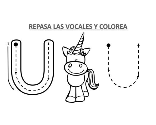 Fichas de la U mayúscula 3