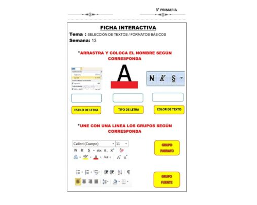 Selección de textos adecuados 2