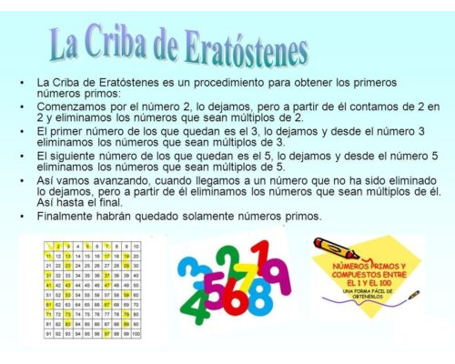 Qué es la criba de Eratóstenes 2